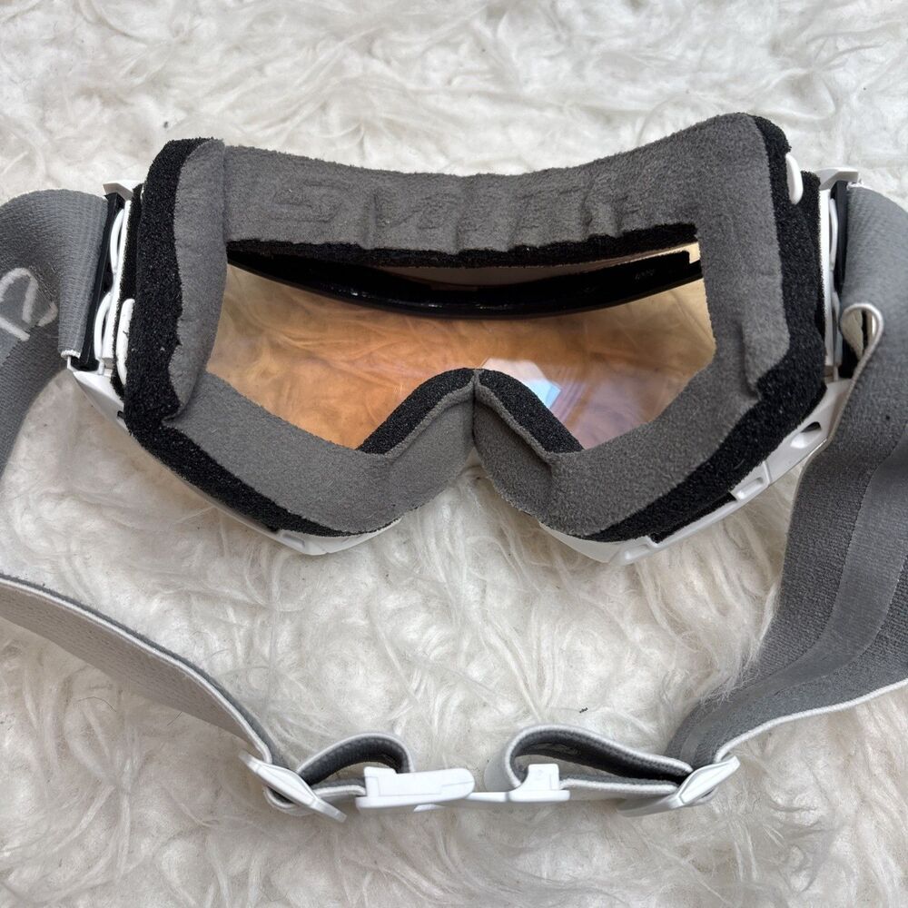 Smith Optics Prophecy OTG ODS3 White Snow Goggles Blue Sensor Mirror With Box - Picture 4 of 16
